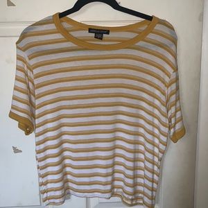 Yellow Striped Comfy T-Shirt